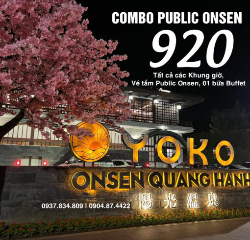 Combo Public Onsen Yoko Onsen Quang Hanh 2025