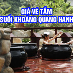 Giá vé tắm suối khoáng Quang Hanh